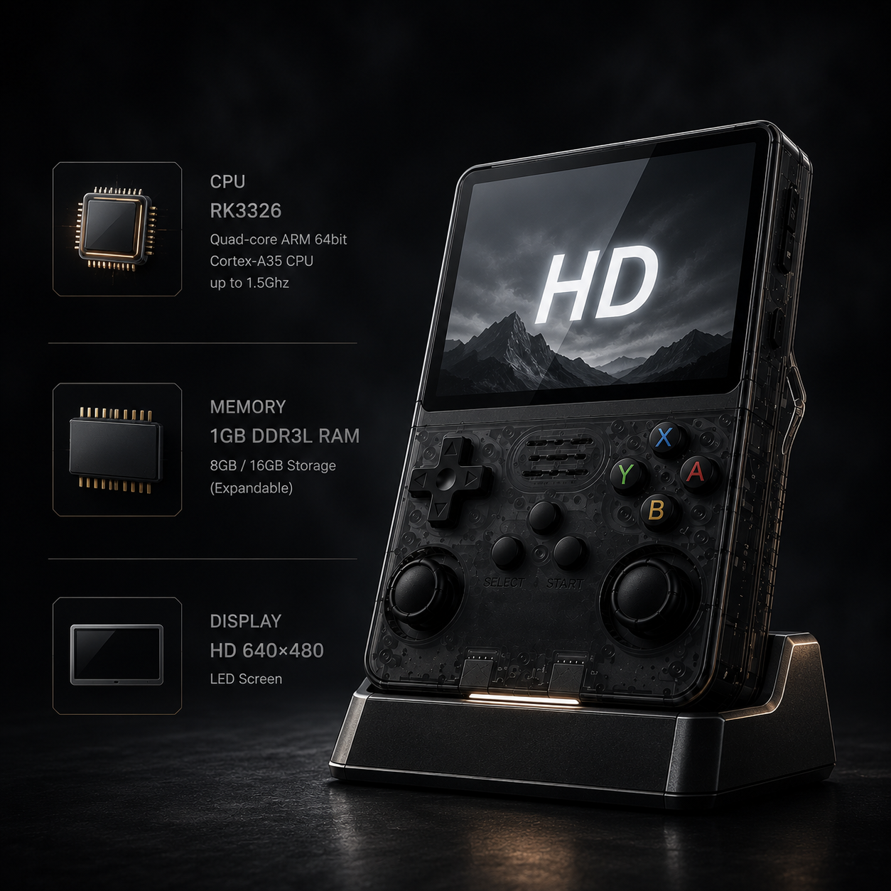 Zardex™ Handheld Console